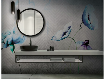 FLEUR - Vinyl or fyber glass wallpaper by N.O.W. Edizioni - view 2